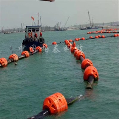 河道清淤疏浚工程中塑料管道浮体与浮筒的应用与作用